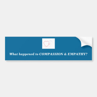 Autocollant De Voiture Compassion et empathie