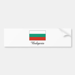 Autocollant De Voiture Conception de drapeau de la Bulgarie