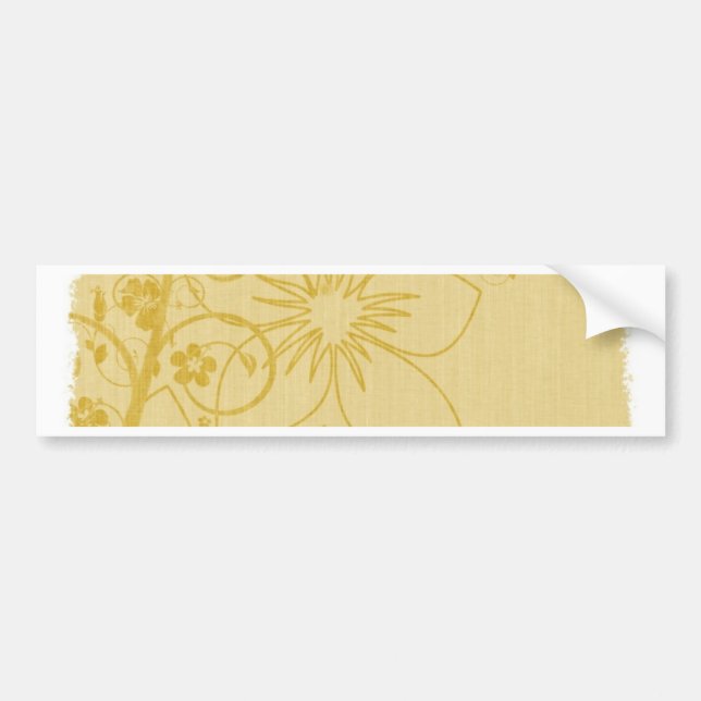 Autocollant De Voiture Conception de fleurs en noeud (Devant)