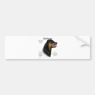 Autocollant De Voiture Conception de l'historique Rottweiler