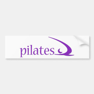 Autocollant De Voiture Conception de Pilates !