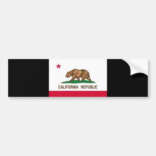 Autocollant De Voiture Conception du drapeau de l'État de Californie