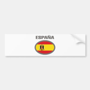Autocollant De Voiture Conception fraîche de drapeau de l'Espagne !
