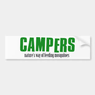 Autocollant De Voiture Conceptions drôles de camping