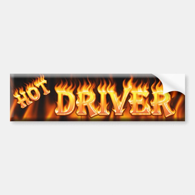 Autocollant De Voiture conducteur chaud (Devant)
