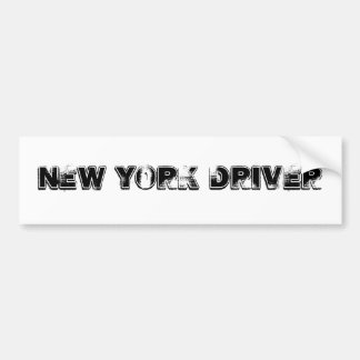 Autocollant De Voiture Conducteur de New York