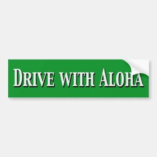Autocollant De Voiture Conduisez avec Aloha