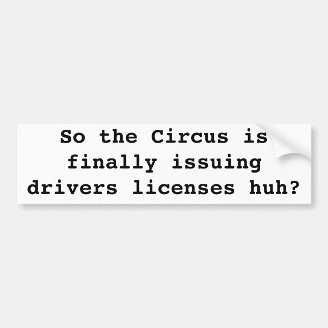 Autocollant De Voiture Conduisez mieux ! ! ! (Devant)