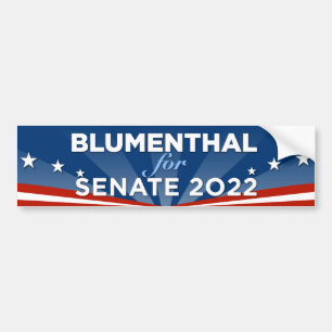 Autocollant De Voiture Connecticut Blumenthal pour le Sénat 2022