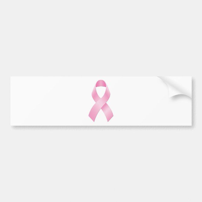 Autocollant De Voiture Conscience de cancer du sein (Devant)