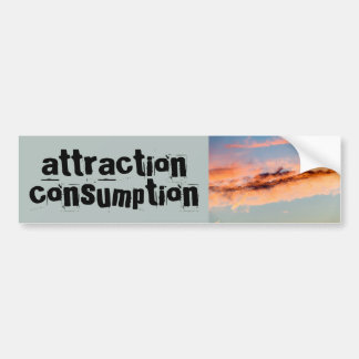 Autocollant De Voiture consommation d'attraction