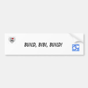 Autocollant De Voiture Construction, Bebe, construction !