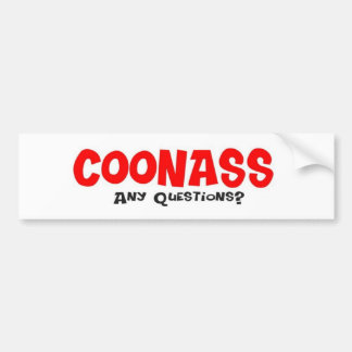 Autocollant De Voiture CoonAss - toutes questions