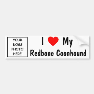Autocollant De Voiture Coonhound de Redbone