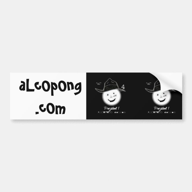 Autocollant De Voiture Copie aLcOpOng.com, aLcOpOng.cOm (Devant)