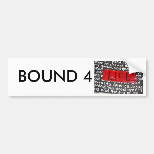 Autocollant De Voiture copie de bound4life, LIMITE 4 (Devant)