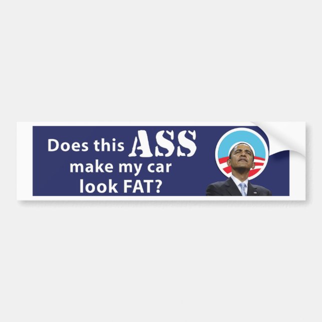 Autocollant De Voiture Copie de la voiture Fat11x3 d'Obama (Devant)