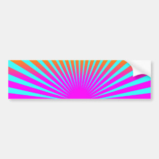 Autocollant De Voiture Corey Tiger 80s Levant soleil raypes