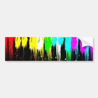 Autocollant De Voiture Corey Tiger années 80 peinture goutte vintage