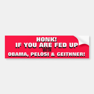 AUTOCOLLANT DE VOITURE CORNEMENT !  SI VOUS ÊTES DÉGOÛTÉS D'OBAMA !