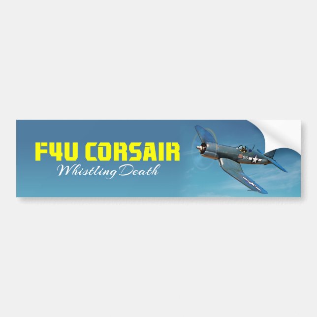 Autocollant De Voiture Corsaire de F4U (Devant)