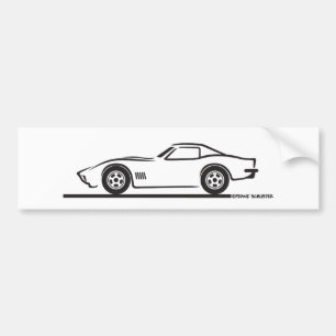 Autocollant De Voiture Corvette 1970-1972