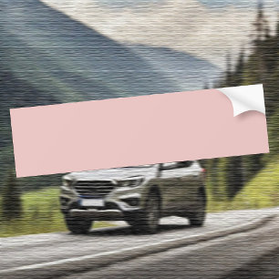 Autocollant De Voiture Couleur de tendance rose pâle