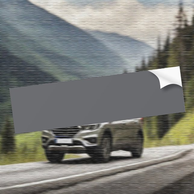 Autocollant De Voiture Couleur de tendance - Sticker de pare-chocs gris a (Créateur téléchargé)