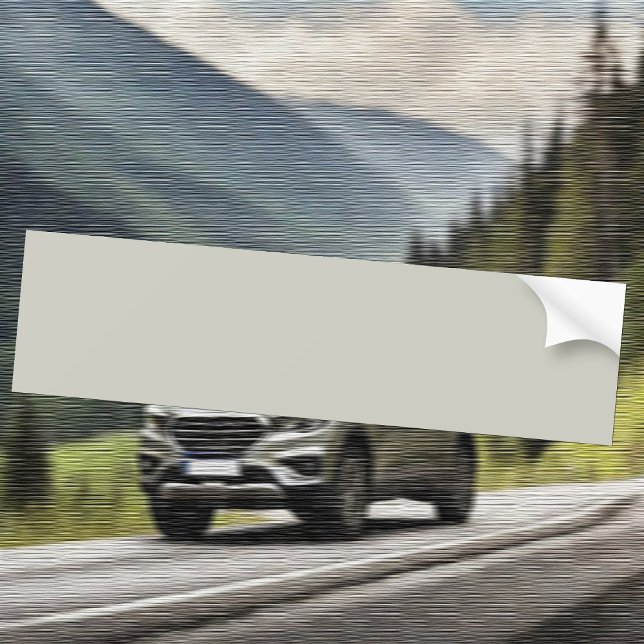 Autocollant De Voiture Couleur tendance - Sticker gris argent clair (Créateur téléchargé)