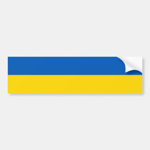 Autocollant De Voiture Couleurs du drapeau ukrainien