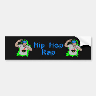 Autocollant De Voiture Coup sec et dur 1 de hip hop