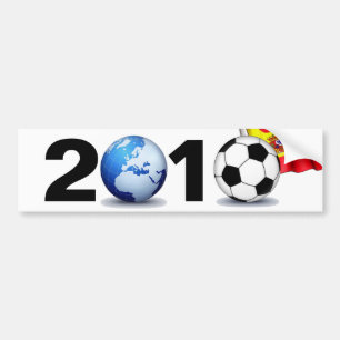 Autocollant De Voiture Coupe du monde 2010 - l'Espagne
