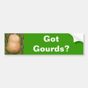 Autocollant De Voiture Courges obtenues ?