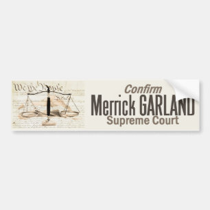 Autocollant De Voiture Court suprême de guirlande de Merrick