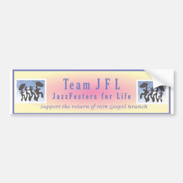 Autocollant De Voiture couverture de jfl (Devant)