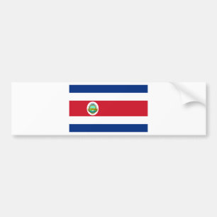 Autocollant De Voiture CR de drapeau du Costa Rica