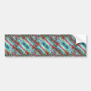 Autocollant De Voiture Crazy Carnival couleur