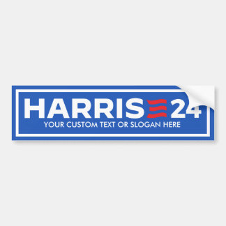 AUTOCOLLANT DE VOITURE CRÉEZ VOTRE PROPRE HARRIS 2024
