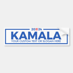 Autocollant De Voiture Créez votre propre Kamala 2024