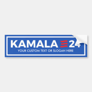 AUTOCOLLANT DE VOITURE CRÉEZ VOTRE PROPRE KAMALA 2024