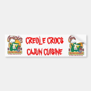 AUTOCOLLANT DE VOITURE CREOLE-CROC