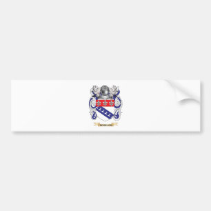 Autocollant De Voiture Crête de famille de Whelan (manteau des bras)