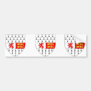 Autocollant De Voiture Crête du comté de Carlow, Irlande