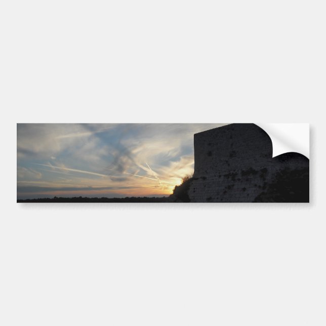 Autocollant De Voiture Croatian sunset (Devant)