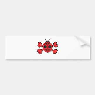 Autocollant De Voiture croix rouge crâne coccinelle
