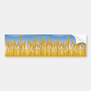 Autocollant De Voiture Crop d'or