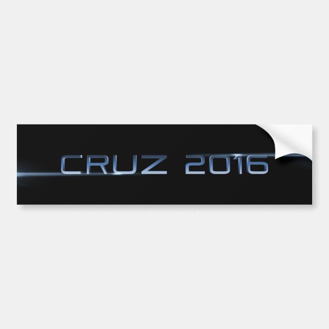 Autocollant De Voiture Cruz 2016 (Devant)