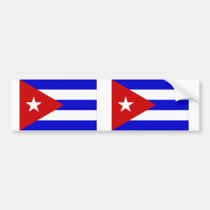 Autocollant De Voiture Cuba flag