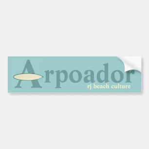 Autocollant De Voiture Culture de plage Arpoador RJ