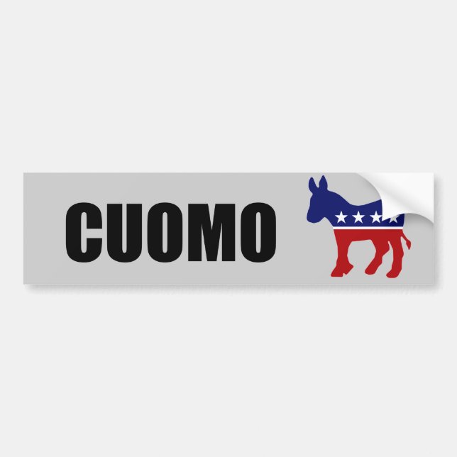 AUTOCOLLANT DE VOITURE CUOMO 2010 (Devant)